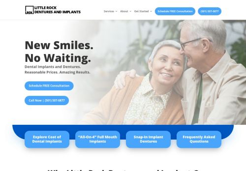 Little Rock Dentures and Implants