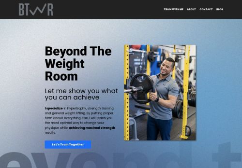 Beyond The Weight Room - Personal Trainer