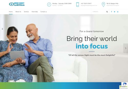 HIGH SIGHT SUPER SPECIALTY EYE HOSPITAL - Best Eye Hospital In Hyderabad - CATARACT & LASIK