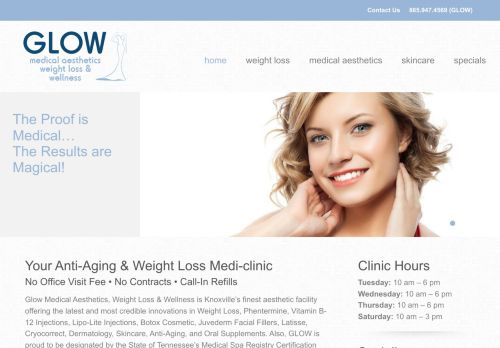 b12 injections knoxville tn GLOW Medical Aesthetics, Weight Loss, Wellness & Primary Care