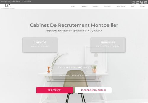 Cabinet Lea Recrutement Montpellier
