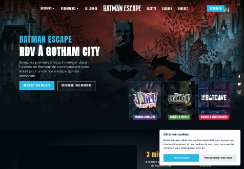 Batman Escape Game Paris