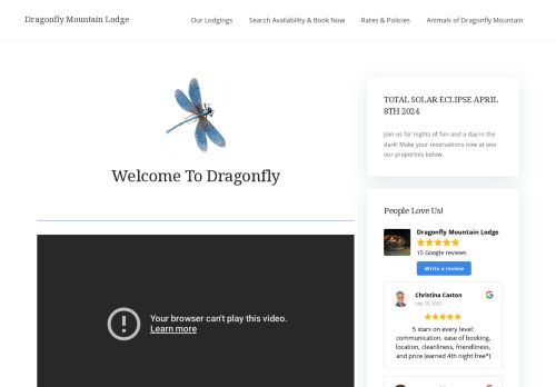 Dragonfly Mountain Lodge