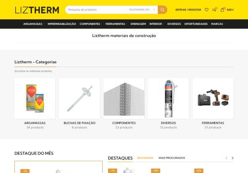Liztherm - Materiais de Construção - Especialistas em ETICS / CAPOTO - Renovação de Fachadas