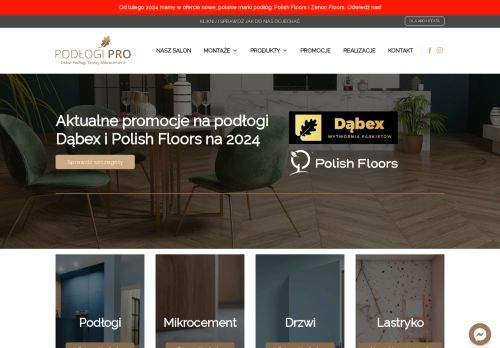 Podłogi PRO - podłogi drewniane, winylowe, drzwi, mikrocement, mikrobeton
