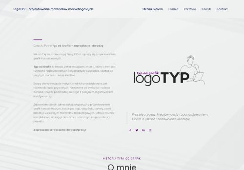 logoTYP - Typ od Grafik - Projektowanie materiałów marketingowych