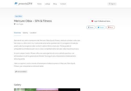Mercure Olbia – SPA & Fitness