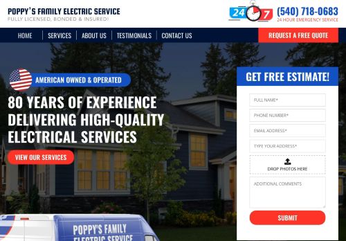 Poppy's Family Electric Service