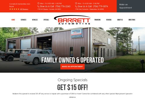 Barrett Automotive - Eastanollee