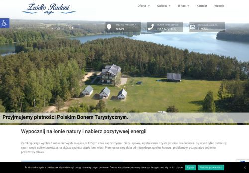 Źródło Raduni - Hotel, Restauracja, Sala weselna