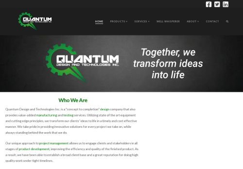 Quantum Design and Technologies Inc.