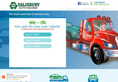 salisburysalvage.com
