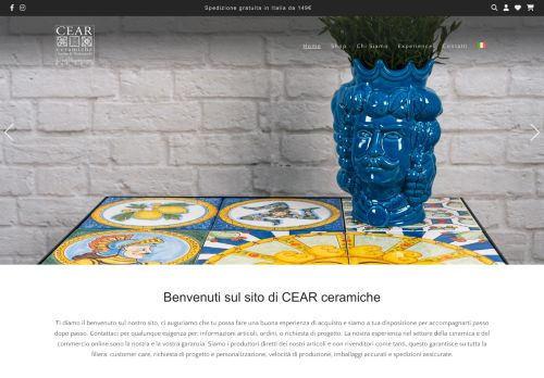 CEAR ceramics Caltagirone