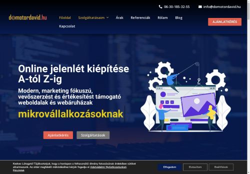 www.domotordavid.hu