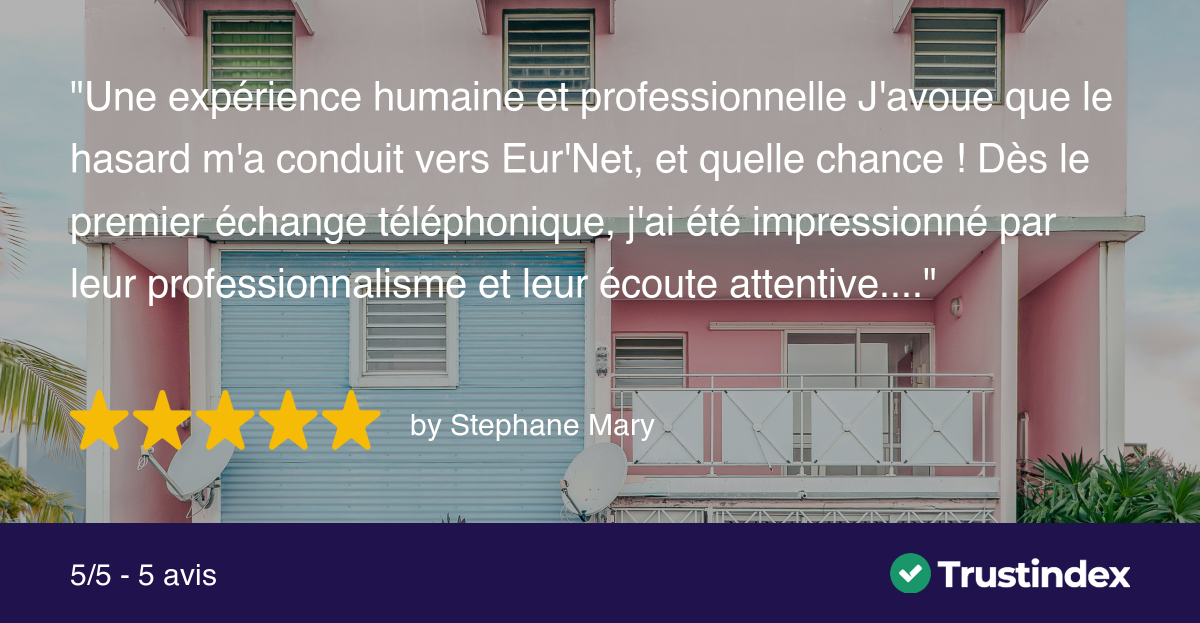 T&eacute;moignage client EurNet publi&eacute; sur Trustindex